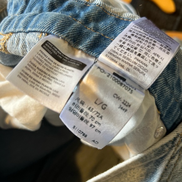 LEVI'S® Apron Straight Leg Overalls - Picture 10 of 10